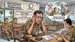 Gaji Honorer Dishub Halmahera Selatan Tertunda Hampir Setahun, Pegawai Tertekan dan Terpaksa Berutang