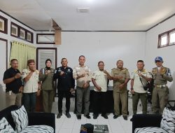 Perkuat Data dan Kesiapsiagaan Daerah, Satuan Polisi Pamong Praja Provinsi Maluku Utara Turunkan Tim Khusus LINMAS ke Halsel