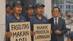 Karyawan PT GTS Desak Disnakertrans Halsel Turun Tangan Soal Fasilitas Makan Pekerja