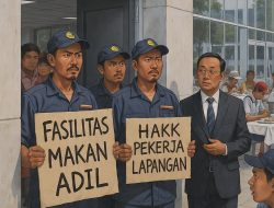 Karyawan PT GTS Desak Disnakertrans Halsel Turun Tangan Soal Fasilitas Makan Pekerja